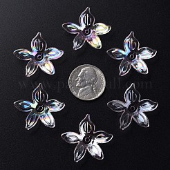 Прозрачные акриловые бусины&nbsp;MACR-S373-102-C02