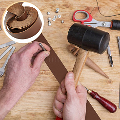 Шнур из искусственной кожи длиной 2 м.&nbsp;LC-WH0012-04D