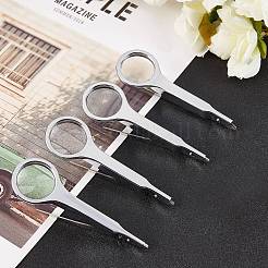 Пинцет из нержавеющей стали AJEW-CA0001-08