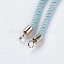 Création de bracelets à cordon torsadé en nylon&nbsp;X-MAK-F018-09G-RS
