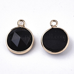 Природные и синтетические смешанные драгоценные камни / подвески из стекла&nbsp;G-N326-49