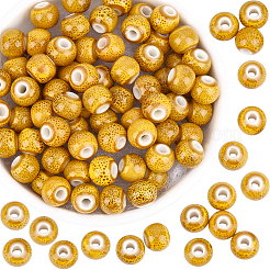 120 pièces de perles en porcelaine faites à la main&nbsp;PORC-PA0001-29C