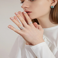 1 пакет наборов колец из сплава&nbsp;RJEW-LP0004-32P