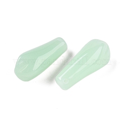 Подвески из искусственной нефритовой смолы&nbsp;RESI-T058-01