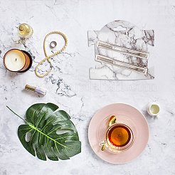 Прямоугольные скрепки для волос&nbsp;CDIS-WH0027-04A-01