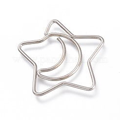Железные скрепки в форме звезды и луны&nbsp;TOOL-K006-25P