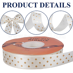 Polyesterband mit Goldprägung und Polka Dot-Aufdruck&nbsp;OCOR-CY0003-70
