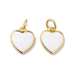 Подвески из латуни с эмалью в стойку&nbsp;KK-H431-14G