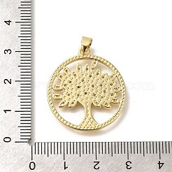 Реечное покрытие латунь с подвесками из кубического циркония&nbsp;KK-Z086-11G-01