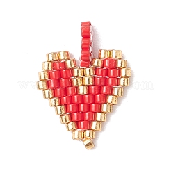 2 шт. подвески из стеклянного бисера 2 стилей&nbsp;PALLOY-MZ00883-03