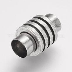 Fermoirs magnétiques en acier inoxydable 304 avec emembouts collées&nbsp;STAS-F124-01AS