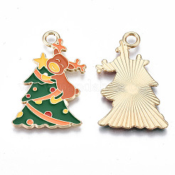 Pendentifs en alliage d'émail écologiques&nbsp;X-ENAM-Q437-061-NR
