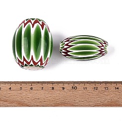 Cuentas de barril de vidrio millefiori hechas a mano&nbsp;LA-N002-32C