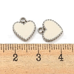 Модные эмалевые подвески из нержавеющей стали 304&nbsp;STAS-Z009-08P