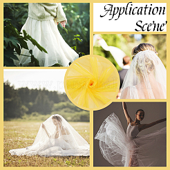 Сетчатая ткань из полиэстера&nbsp;DIY-WH20009-40N