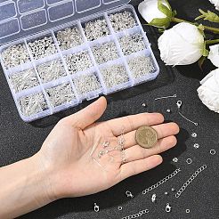 Наборы фурнитуры для застежек-карабинов из сплава&nbsp;FIND-YW0008-89