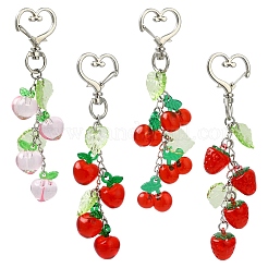 Подвеска из смоляных фруктов&nbsp;KEYC-YW00168-01