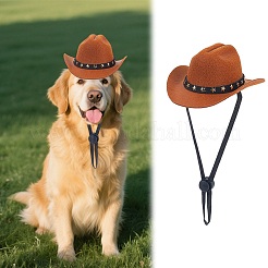 Фетровая шляпа ковбоя&nbsp;AJEW-WH20070-131C