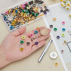 8 стиль железные люверсы люверсы фурнитура&nbsp;IFIN-WR0001-17