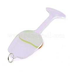 Печатные акриловые большие подвески&nbsp;OACR-Q188-02A