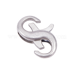 Двойные застежки из лобстера из нержавеющей стали&nbsp;STAS-CJ0011-01