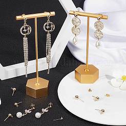 60 шт. фурнитура для сережек-гвоздиков из нержавеющей стали 202 размера STAS-BBC0002-16