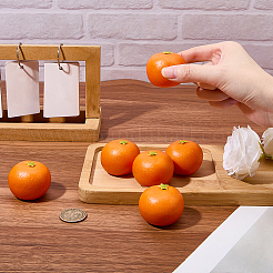 Orangefarbene Displaydekorationen aus Kunststoff&nbsp;DJEW-CN0001-47A