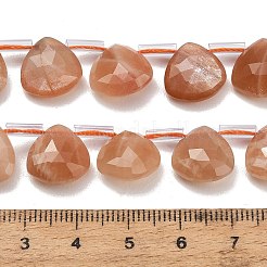 Natürliche sunstone Perlen Stränge&nbsp;G-C292-A07-01