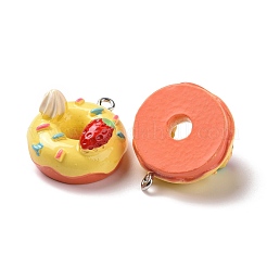 Подвески из непрозрачной смолы&nbsp;RESI-G032-C02