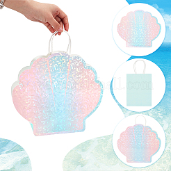 Muschelförmige Verpackungsbeutel aus Kraftpapier&nbsp;ABAG-WH0048-62