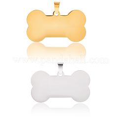 10 шт. подвески из нержавеющей стали 304 двух цветов&nbsp;STAS-BBC0007-20