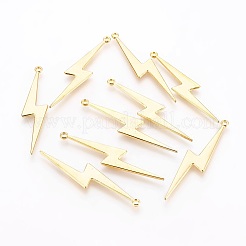 Alliage foudre de style tibétain gros pendentifs&nbsp;LS-PALLOY-AD92395-G-LF