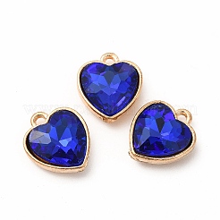 Факельные стеклянные подвески из стразы&nbsp;GLAA-I051-B17