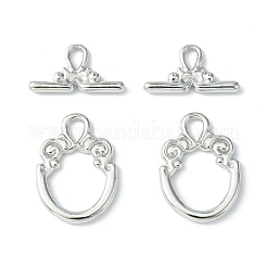 Застежки тоггл в тибетском стиле &nbsp;LS-TIBE-2106-P-NR