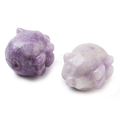 Natürliche geschnitzte Figuren aus Lepidolith/violettem Glimmerstein&nbsp;DJEW-L023-C11