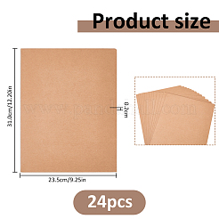 Pochettes rectangulaires en papier kraft pour dossiers&nbsp;AJEW-WH0886-74