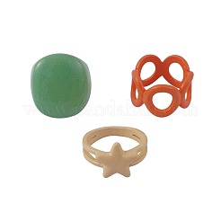 Fingerringe-Set aus Zinklegierung&nbsp;WG21422-01