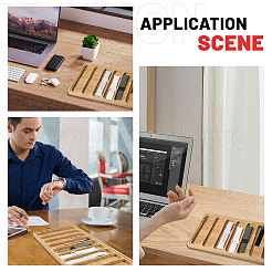 Montre en bois avec étui de rangement&nbsp;DIY-WH0888-832