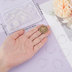 100 шт. 316 хирургическая нержавеющая сталь винные бокалы кольца подвески&nbsp;STAS-BBC0005-97B