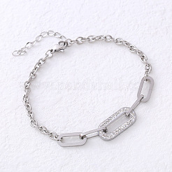 Браслеты-цепочки из нержавеющей стали в европейском стиле&nbsp;VB6385