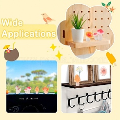 40 шт. 8 стиля декора из смолы в виде грибов&nbsp;DJEW-YW0010-11