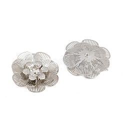 Filigrane Cabochons aus Messing&nbsp;KK-CBACEE9-02D-P