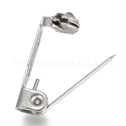 Наборы фурнитуры для брошей из нержавеющей стали 304&nbsp;STAS-G137-52P-04