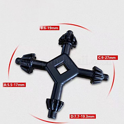 Chiave a croce in lega&nbsp;TOOL-WH0128-34