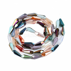 Гальванизируйте прозрачное стекло бисер нитей&nbsp;EGLA-S174-28