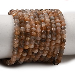 Fili di perline multi-moonstone naturali&nbsp;G-B074-A08-01