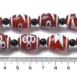 Estilo tibetano dZi abalorios hebras&nbsp;G-NH0037-C02-01