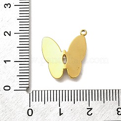 Ottone con zirconi cubici e ciondoli a forma di conchiglia&nbsp;STAS-Q347-09B-G-1