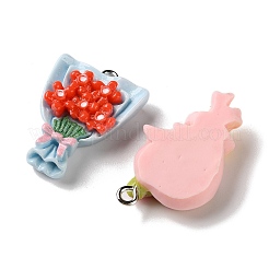 Подвески из непрозрачной смолы&nbsp;RESI-K050-02