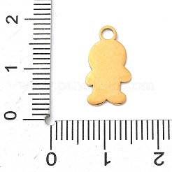 Подвески из нержавеющей стали 304 с эмалью на тему Хэллоуина&nbsp;LS-STAS-Z164-03G-06